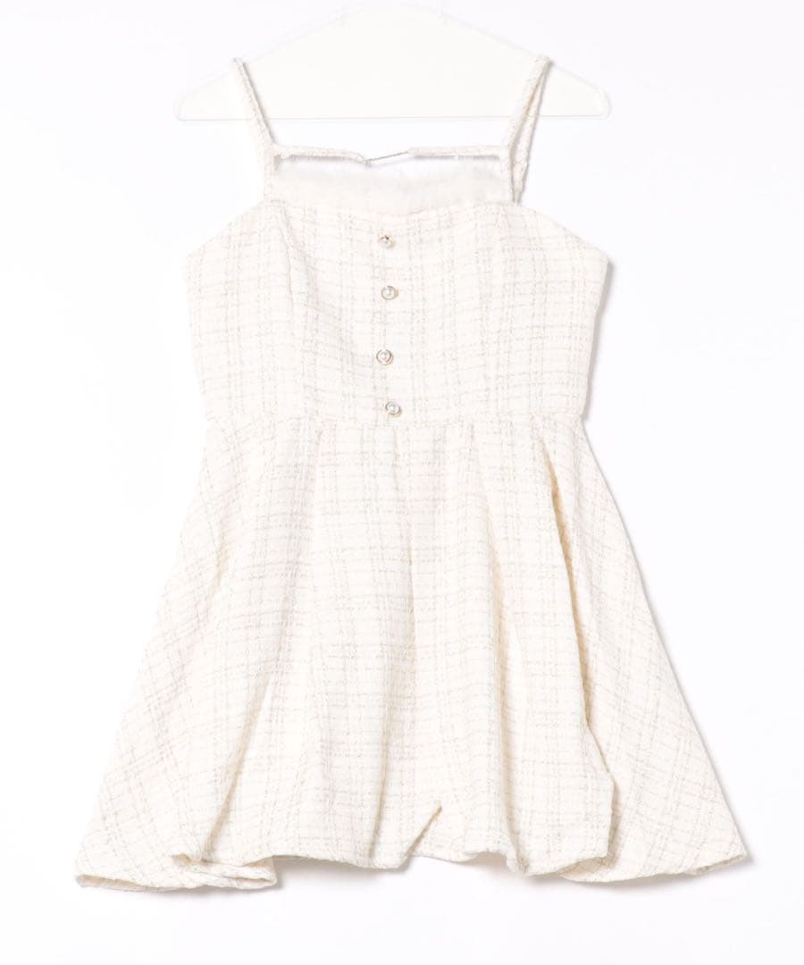 apres jour ツイードショートジャケット・ミニワンピース セットアップ