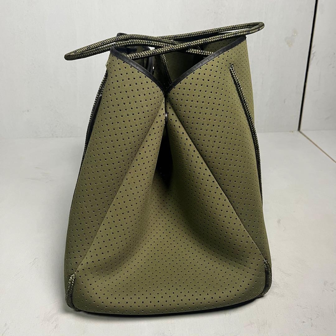 STATE OF ESCAPE トートバッグ　マザーズバッグ　大きい　グリーン