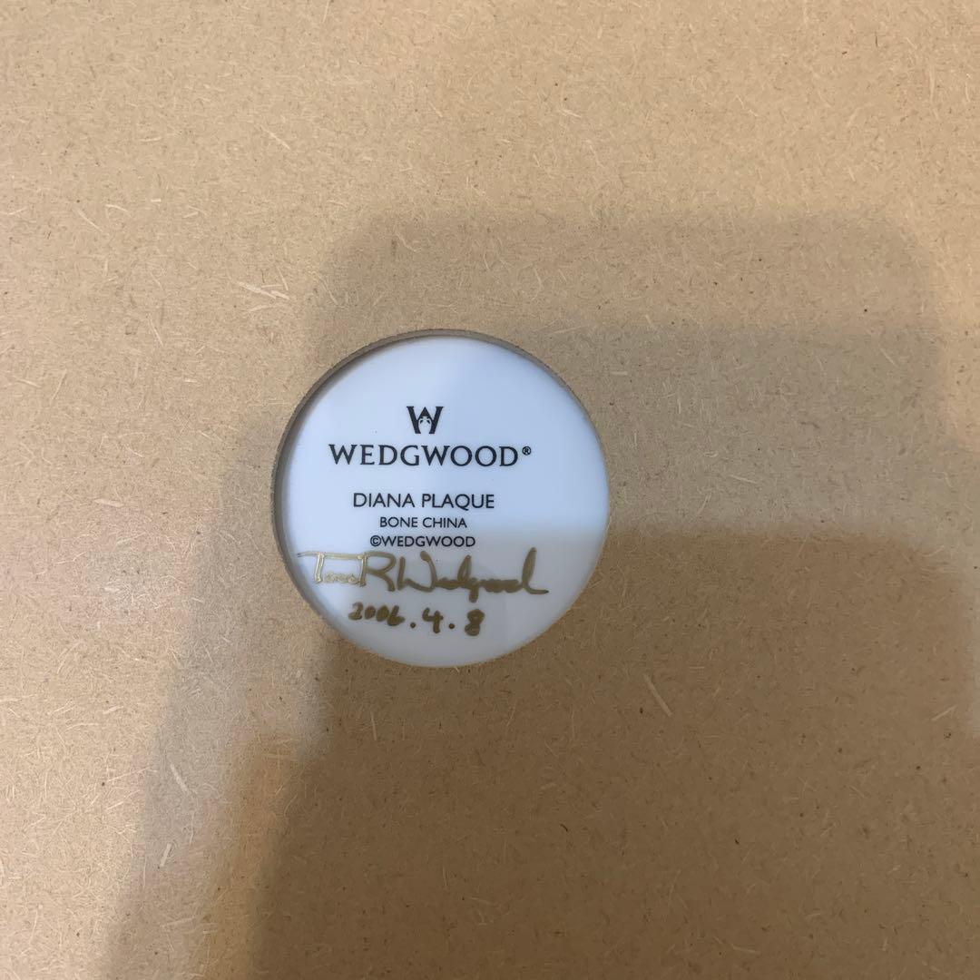 希少　元箱　ウェッジウッド ディアナ(ダイアナ)　プラーク　額　陶板　壁掛け