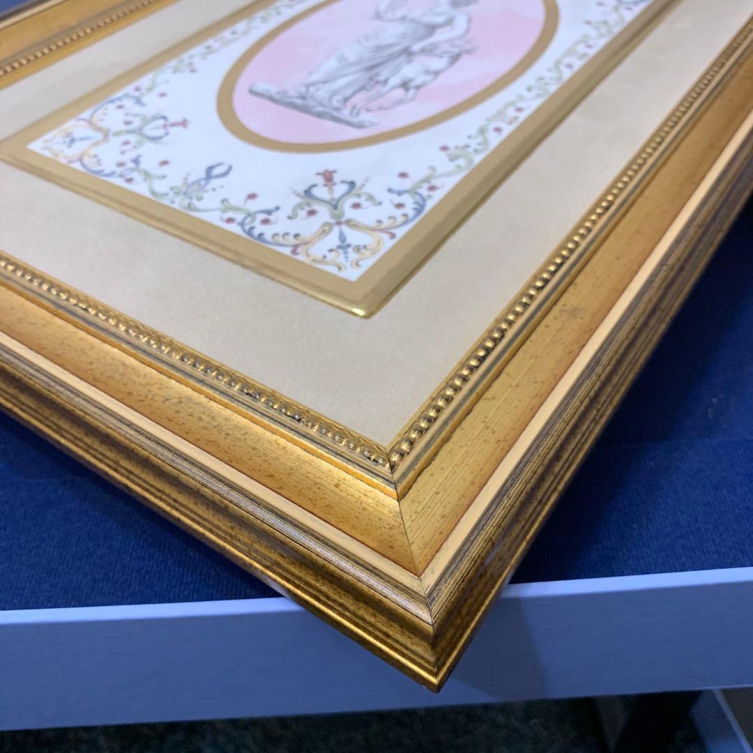 希少　元箱　ウェッジウッド ディアナ(ダイアナ)　プラーク　額　陶板　壁掛け