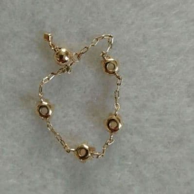 【美品】キュイキュイ オパール K10 YG リング 指輪 人気✨️ 現行品