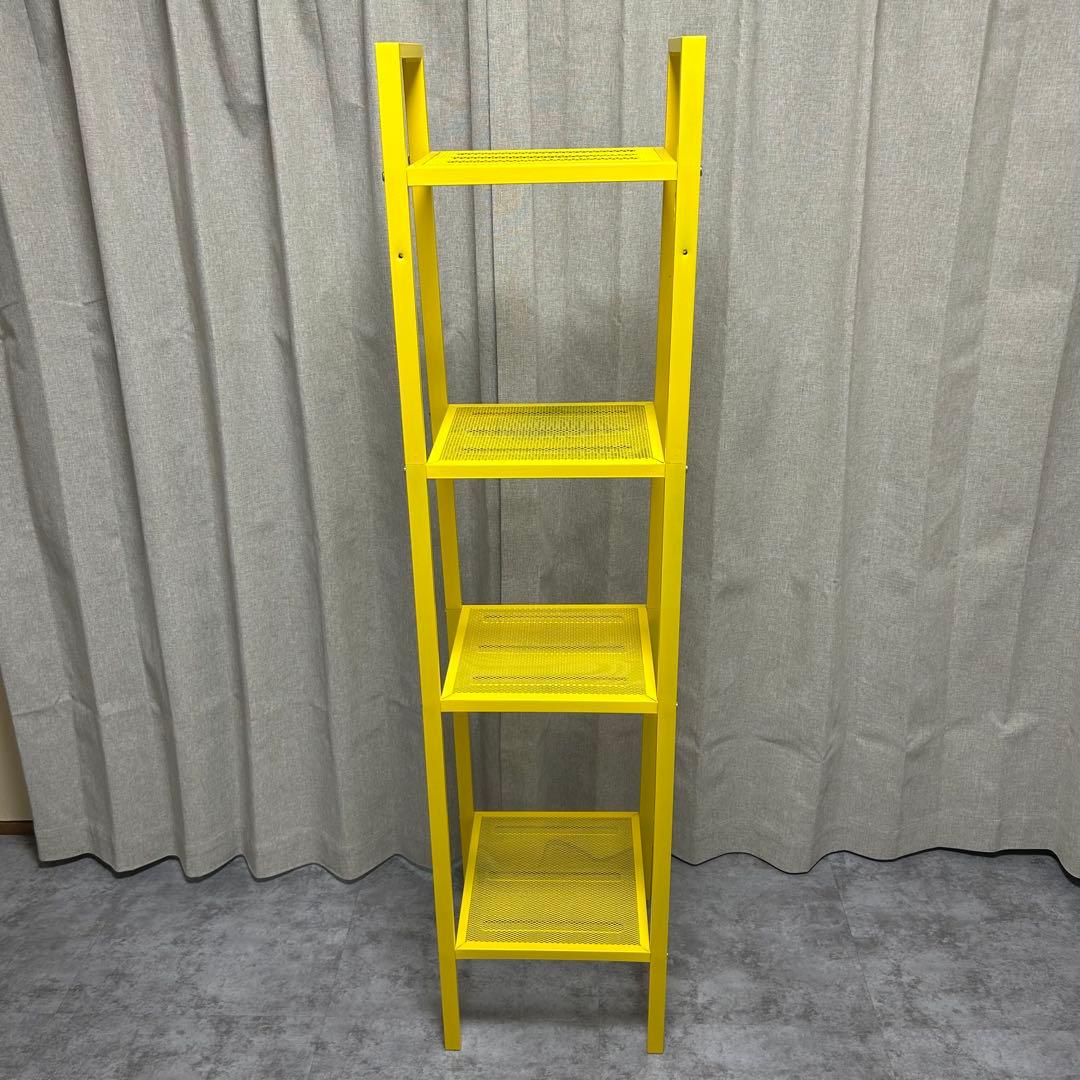 廃盤色 IKEA イケア LERBERG レールベリ イエロー 4段