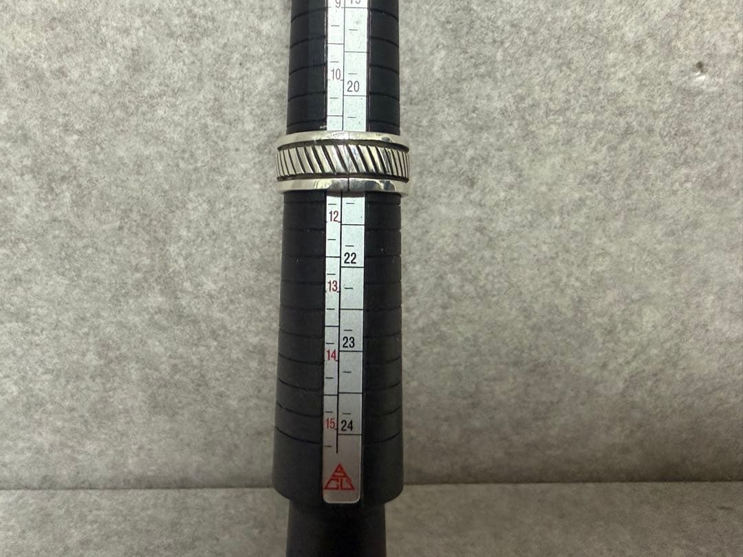 指輪 ナバホ族 ブルースモーガン作 リング インディアンジュエリー 約22号