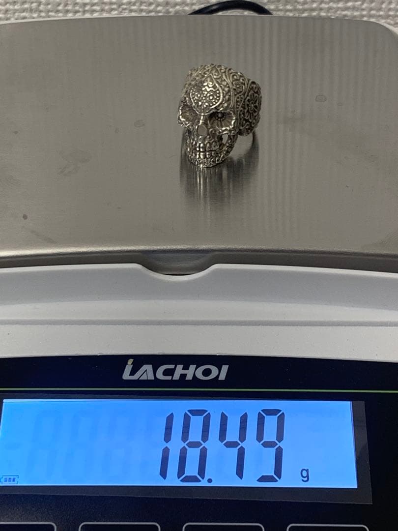 メキシカン　スカル　19号　silver 925 リング