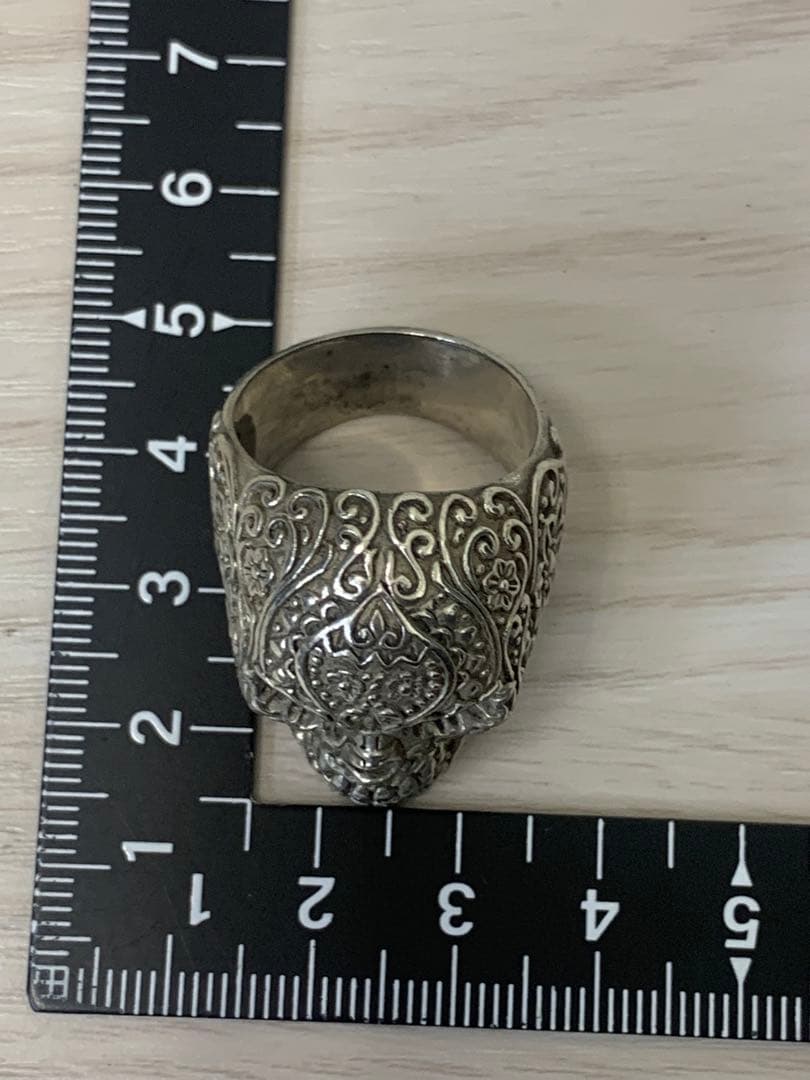 メキシカン　スカル　19号　silver 925 リング