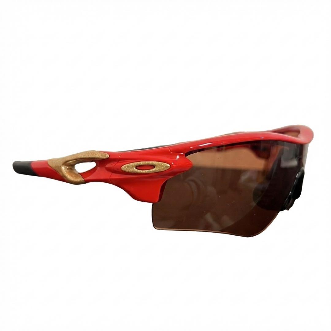 【激レア】赤×金OAKLEY オークリー RADAR LOCK レーダーロック