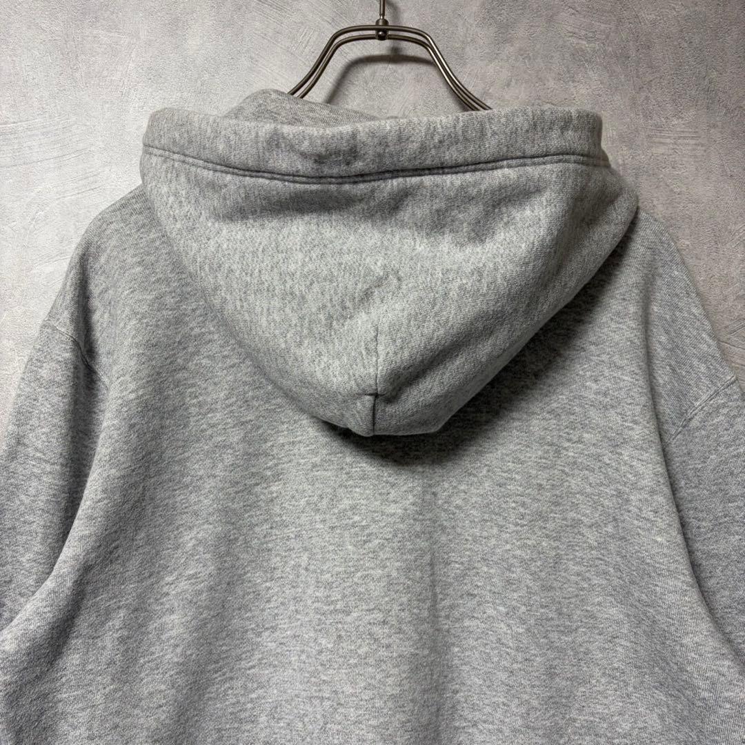 コムデギャルソン ジップ パーカー 長袖 グレー サイズM トップス