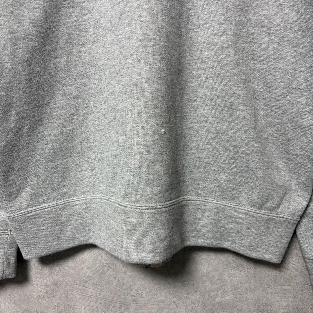 コムデギャルソン ジップ パーカー 長袖 グレー サイズM トップス