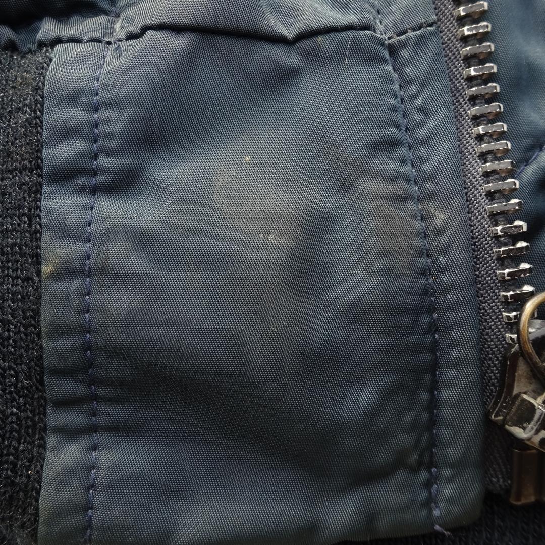 米国製 SPIEWAK スピワック MA-1 フライトジャケット ネイビー 40