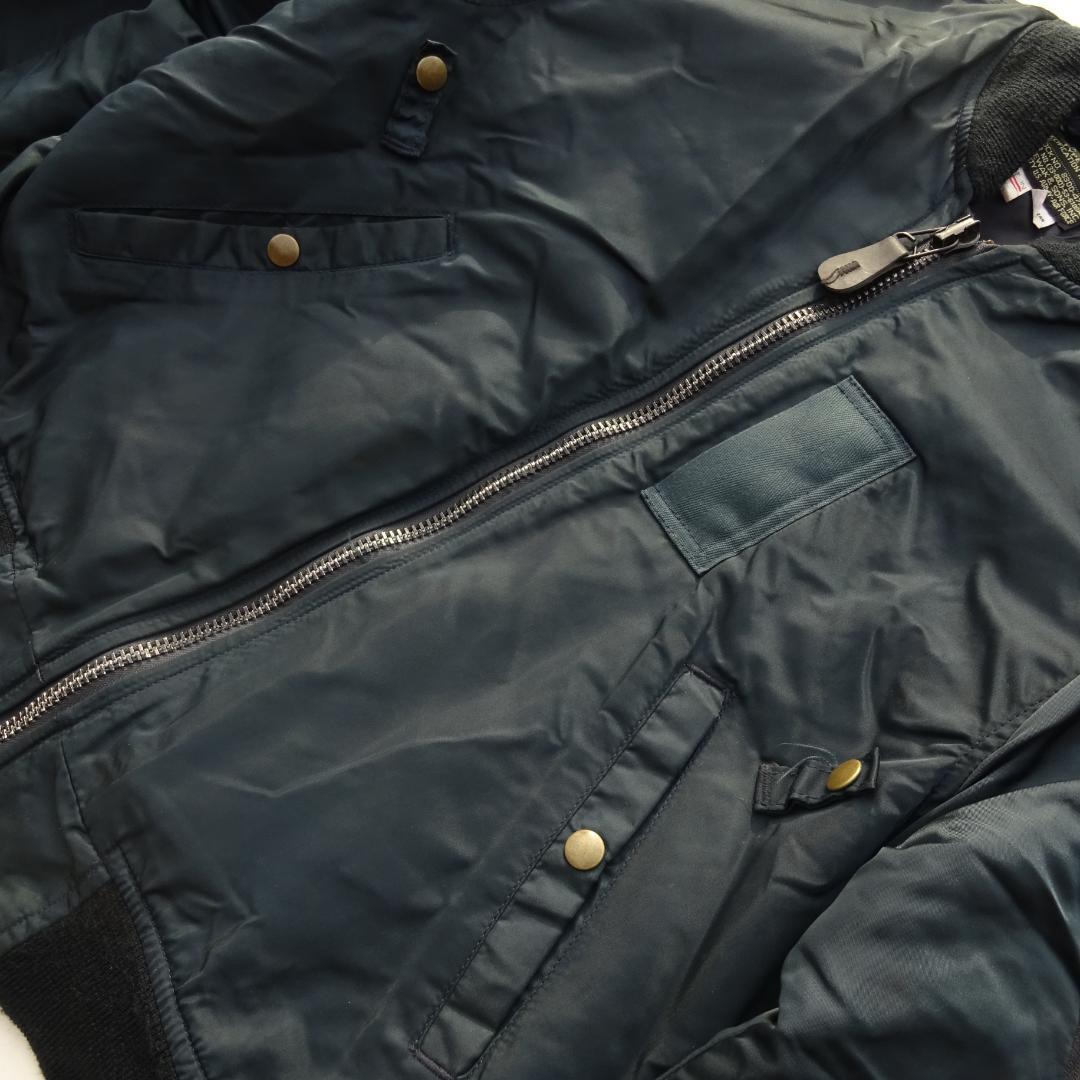 米国製 SPIEWAK スピワック MA-1 フライトジャケット ネイビー 40