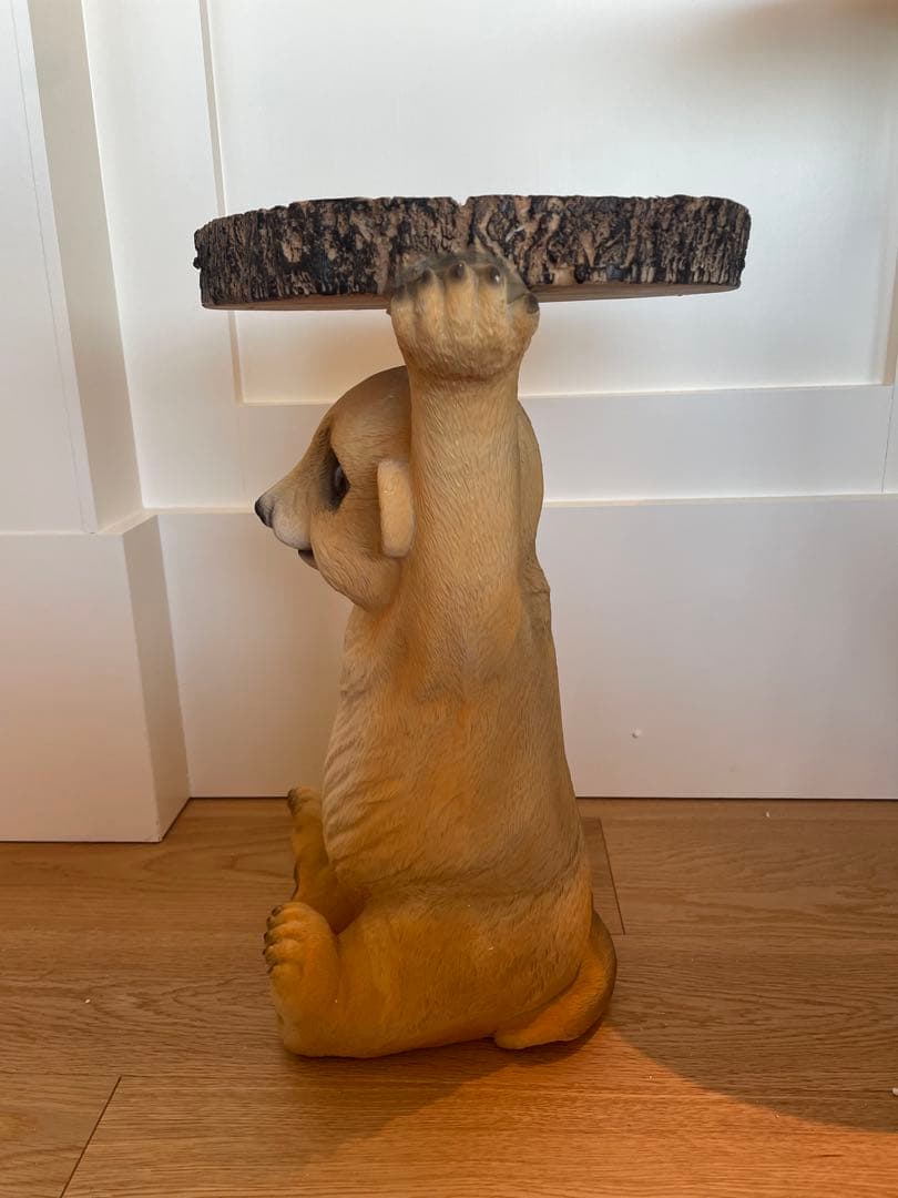 ミーアキャット　アニマル　サイドテーブル