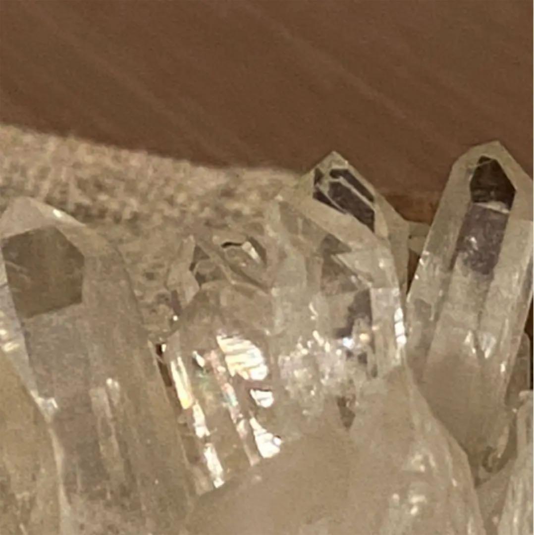 希少VEDA  ヒマラヤ カンチェンジュンガ水晶  BIGクラスター