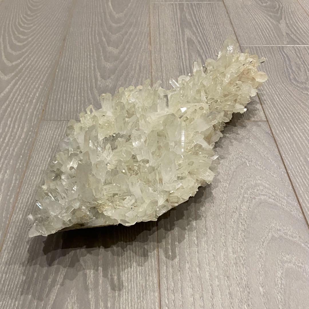 希少VEDA  ヒマラヤ カンチェンジュンガ水晶  BIGクラスター