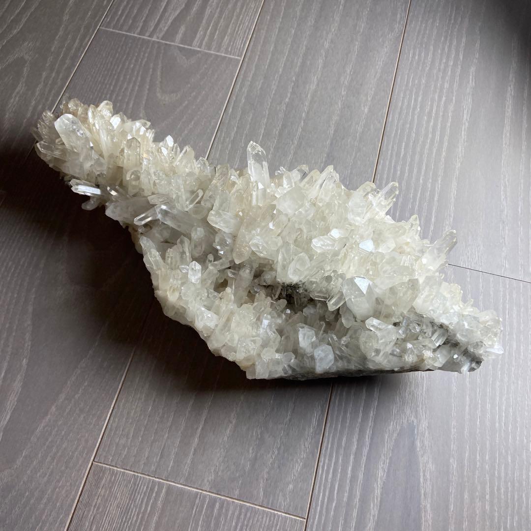 希少VEDA  ヒマラヤ カンチェンジュンガ水晶  BIGクラスター