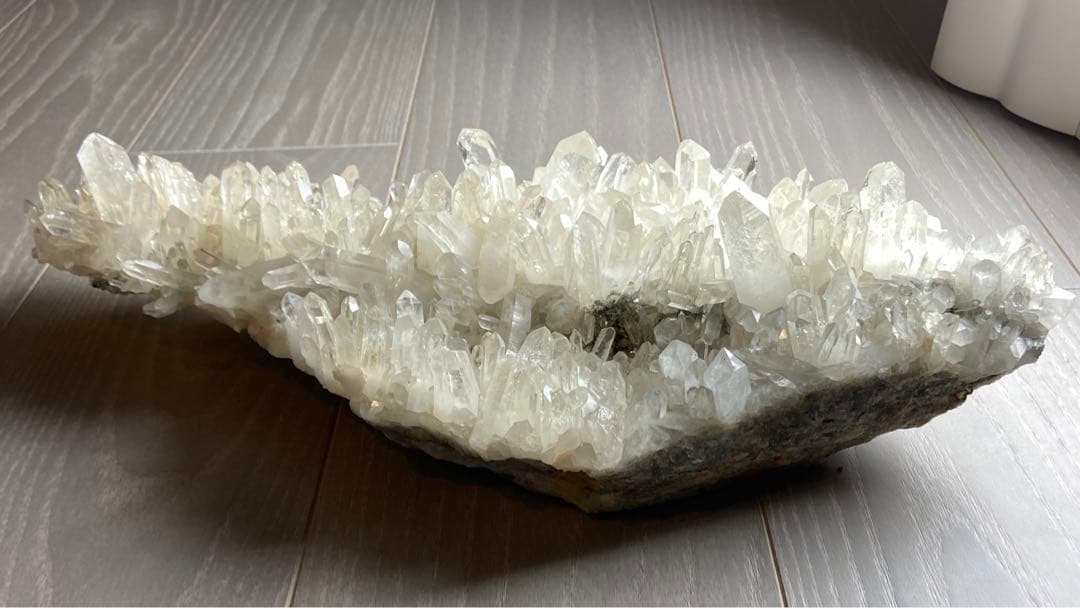 希少VEDA  ヒマラヤ カンチェンジュンガ水晶  BIGクラスター