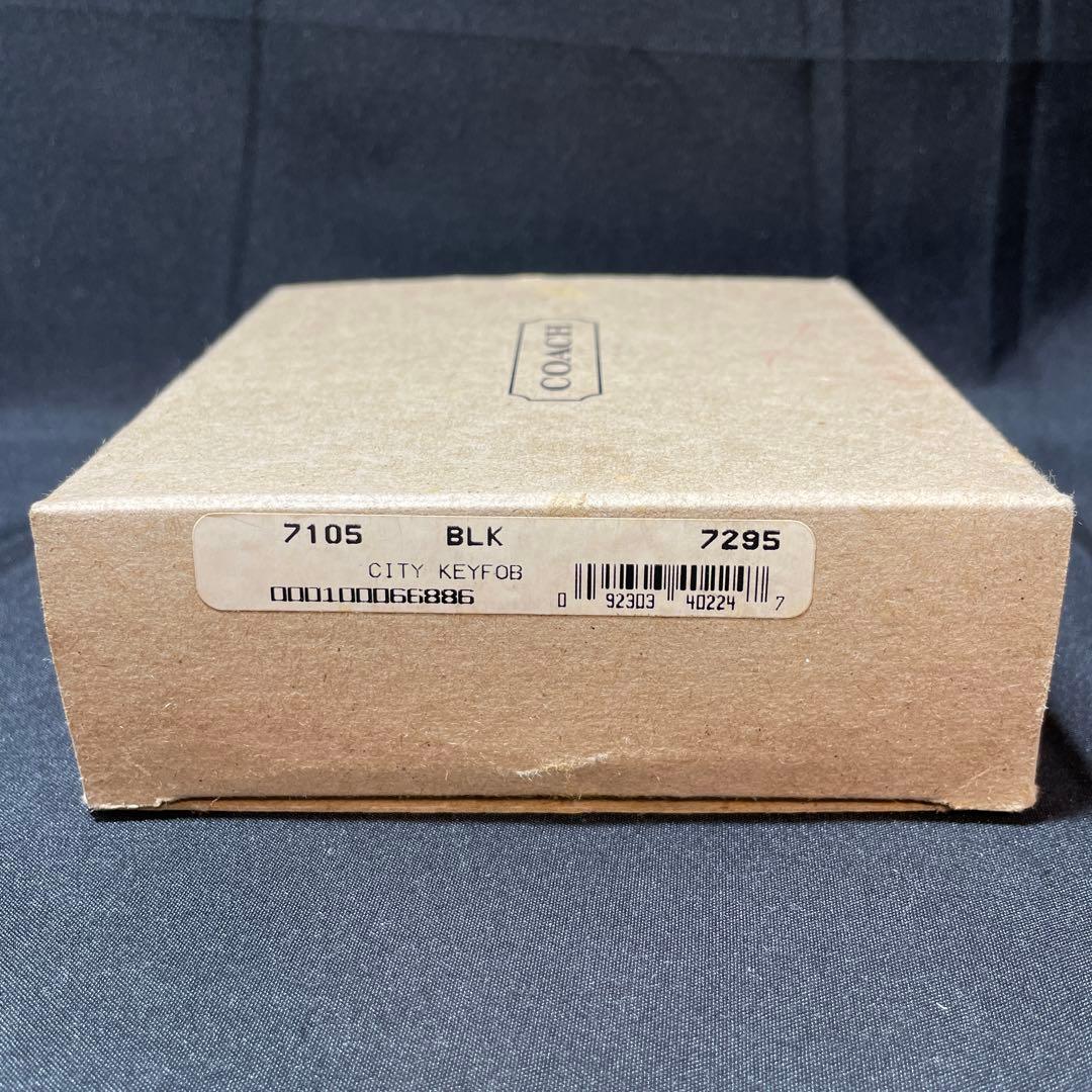 Coach Mini City Bag Black レザー 7105