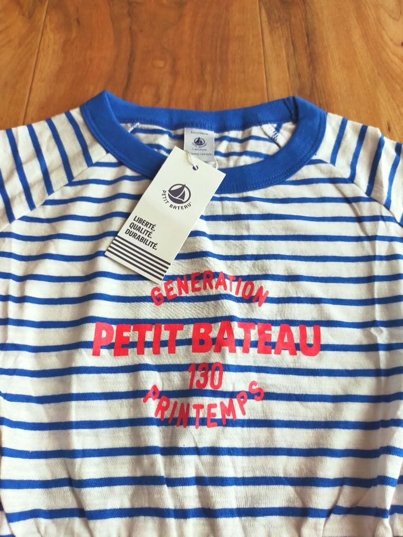 新品未使用＊プチバトー親子お揃い＊レディースS　6ansワンピース