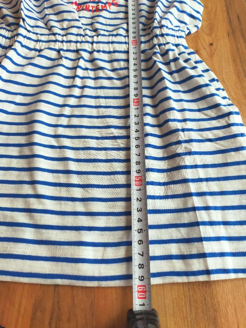 新品未使用＊プチバトー親子お揃い＊レディースS　6ansワンピース