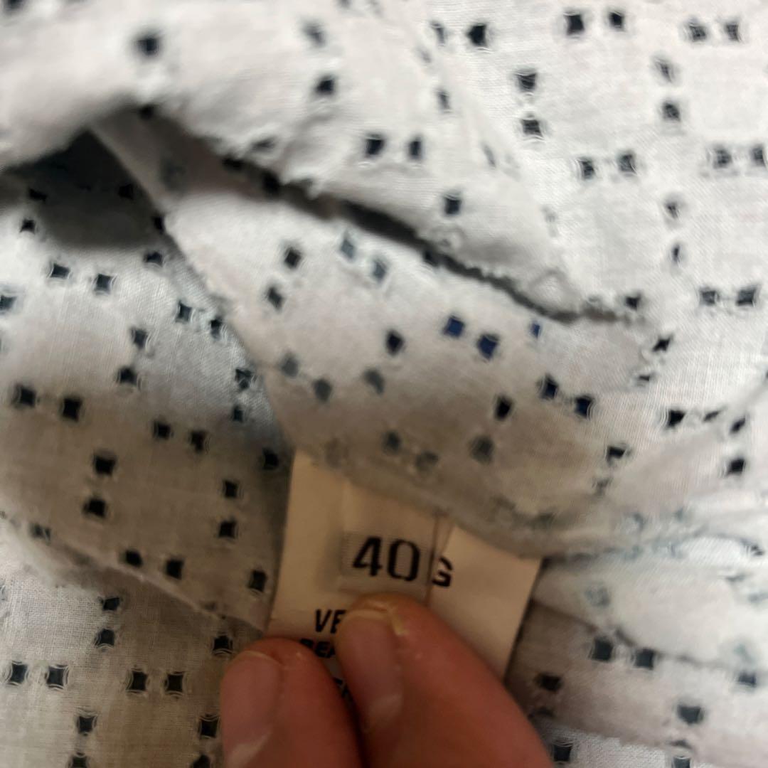 WLG by giorgio brato ブルーレザージャケット