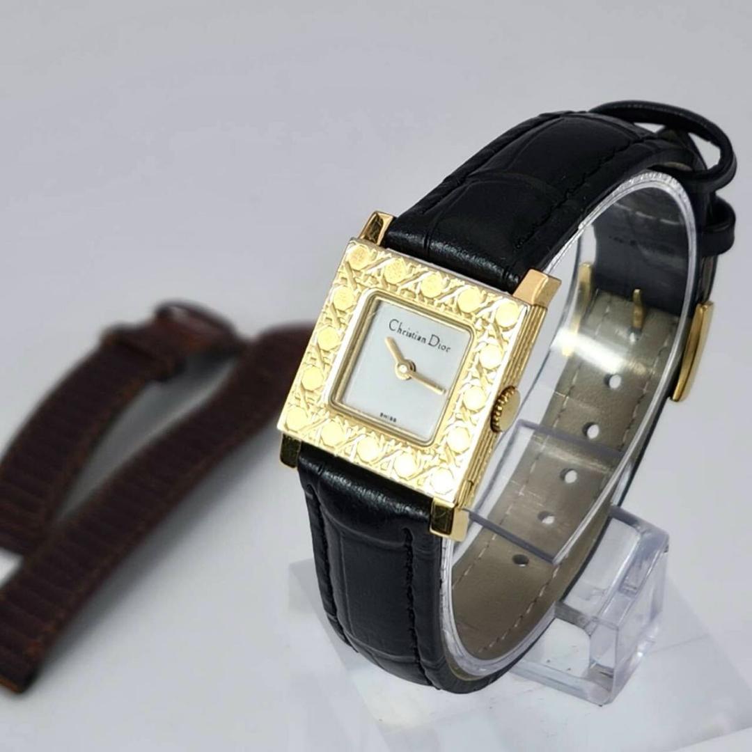 新品ベルト✨　ディオール　 ラ　パリジェンヌ　ゴールド　レディース　腕時計