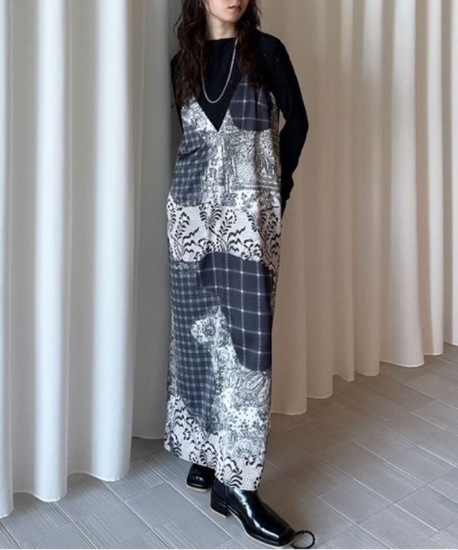 Ameri TROMPE L’OEIL SET TOP CAMI DRESS