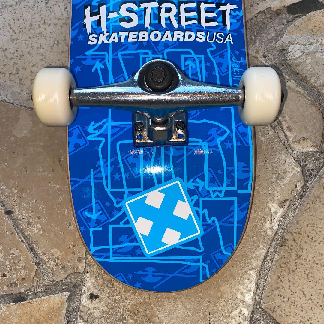 H-STREET SKATEBOARD USA スケボー　コンプリート　デッキ