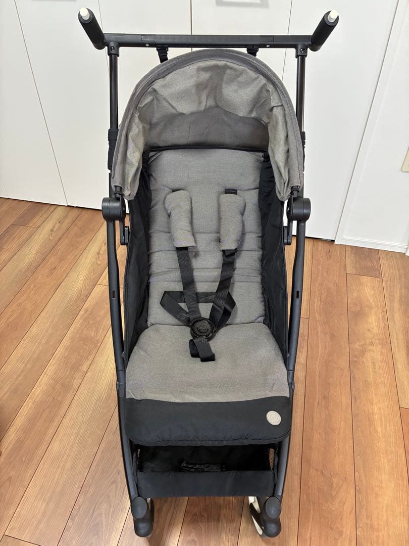 サイベックス　リベル　グレー　ベビーカー ＆　レインカバー