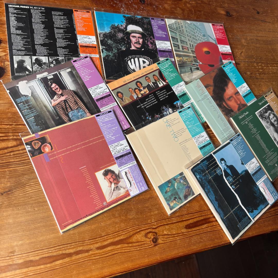(初回限定盤/紙ジャケ)マイケル・フランクス 10タイトルコンプリート（見本盤）