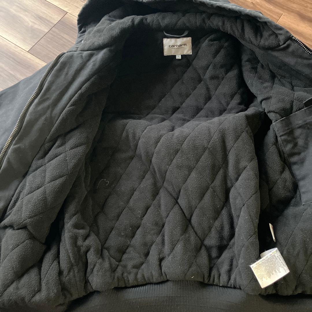 あ*い様 CARHARTT アクティブジャケット BLACK S 黒　カーハート