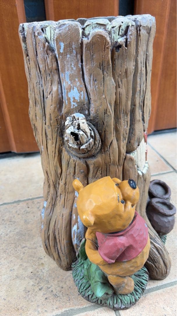 稀少/★ 傘立て 瀬戸クラフト くまのプーさん ティガー ディズニー**