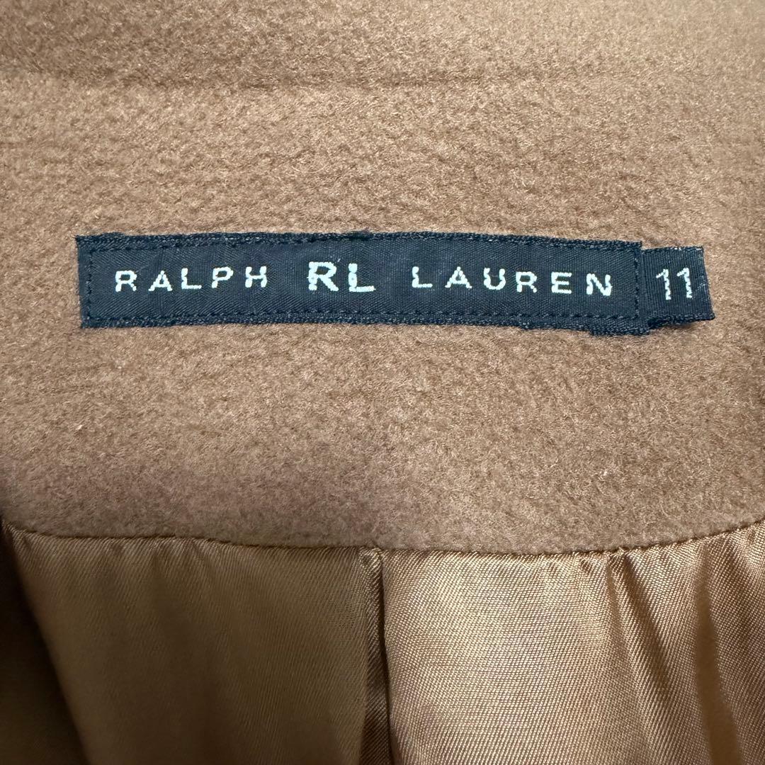 美品✨ラルフローレンブラックレーベル　チェスターコート　ウール　ベージュ　11
