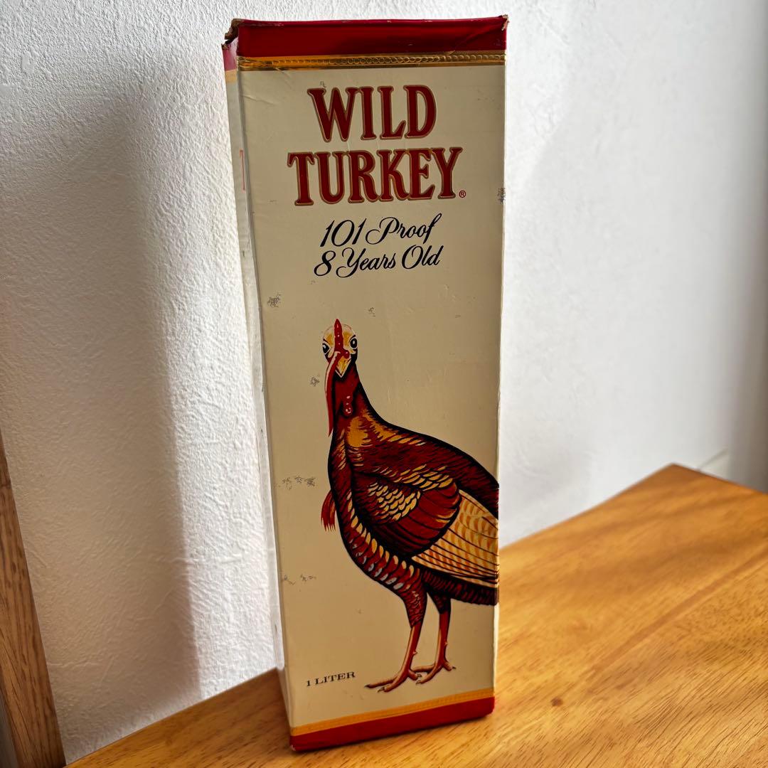 古酒WILD TURKEY 101Proof 8Years Old 1L 箱入り
