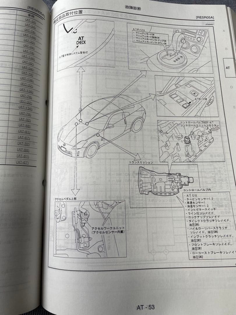 NISSAN FAIRLADY Z 整備要領書 2002 2005