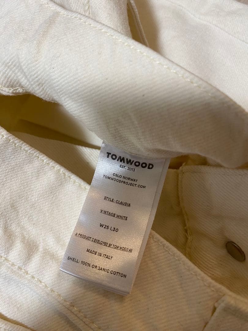 TOMWOOD CLAUDIA デニム ホワイト