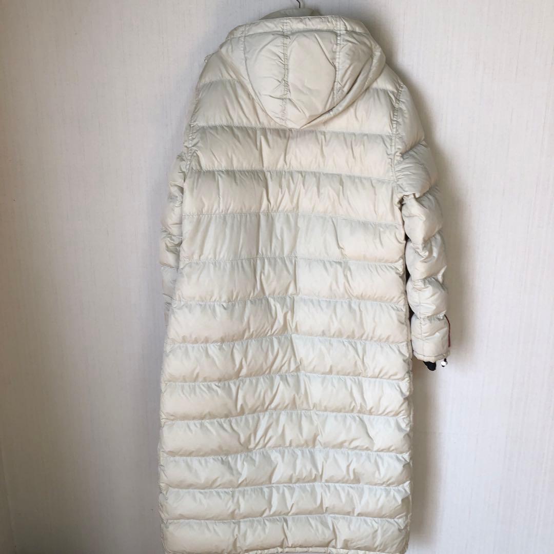 PRADA SPORT【プラダ 】 ロングダウンコート 赤ロゴ