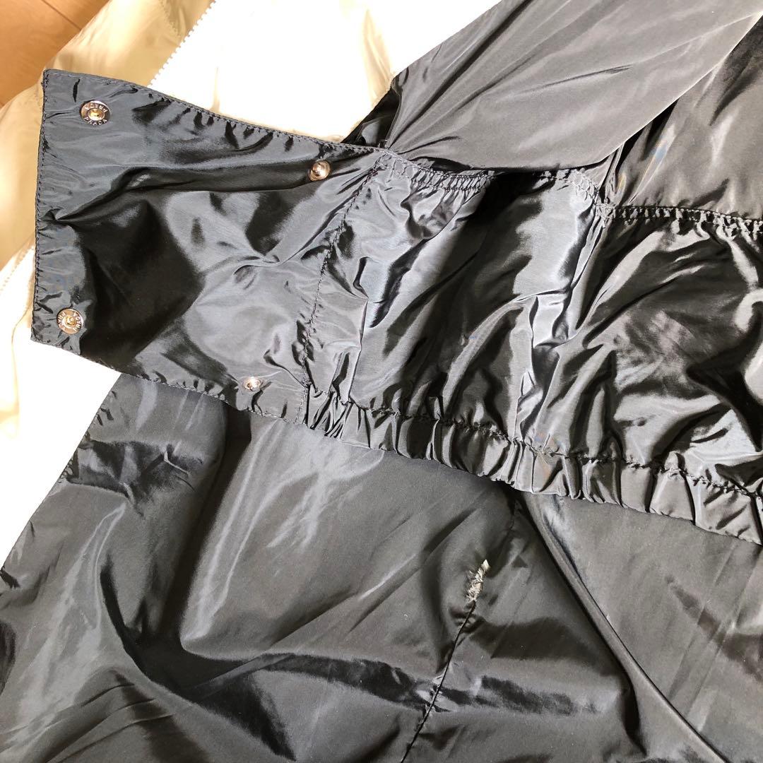 PRADA SPORT【プラダ 】 ロングダウンコート 赤ロゴ