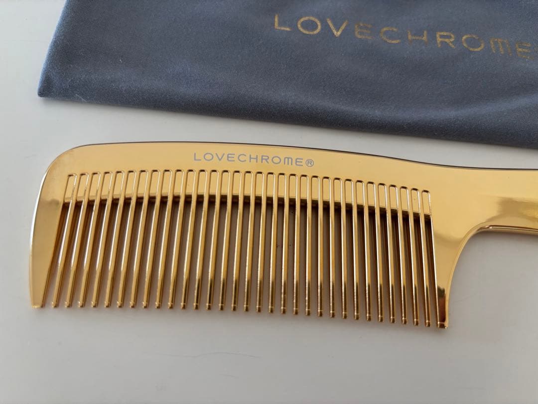 【未使用品】ラブクロム K24GP TETSUKI GOLD テツキゴールド 櫛
