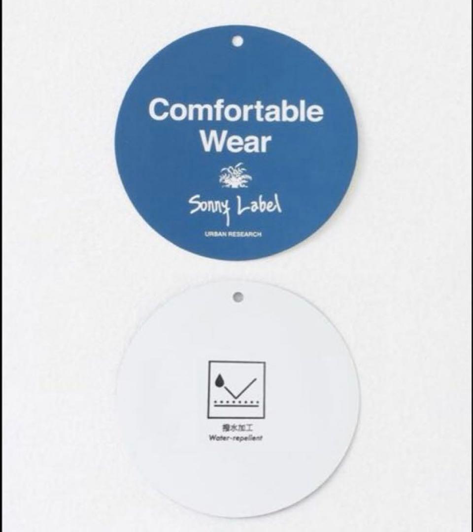 アーバンリサーチ サニーレーベル フーディーダウンジャケット ブラック