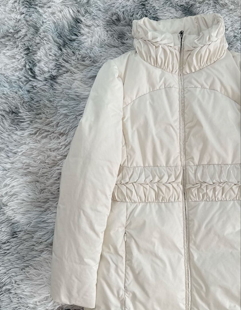 【Man Mara】ホワイトダウン　高級感お上品かつおしゃれ