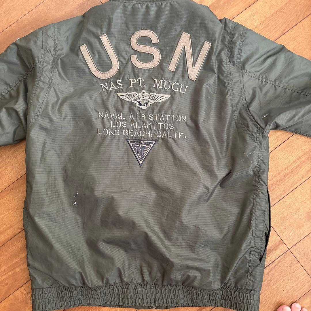 u*8様 AVIREX MA-1 フライトジャケット USN 値下げ可能！