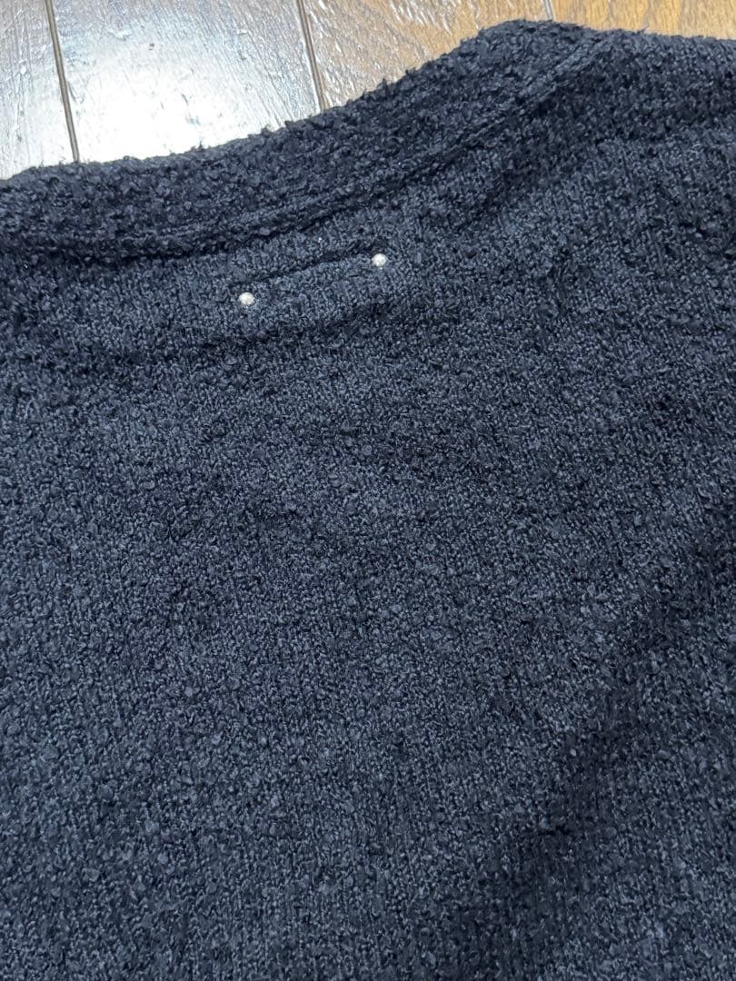 MINEDENIM マインデニム カーディガン ブラック3サイズ