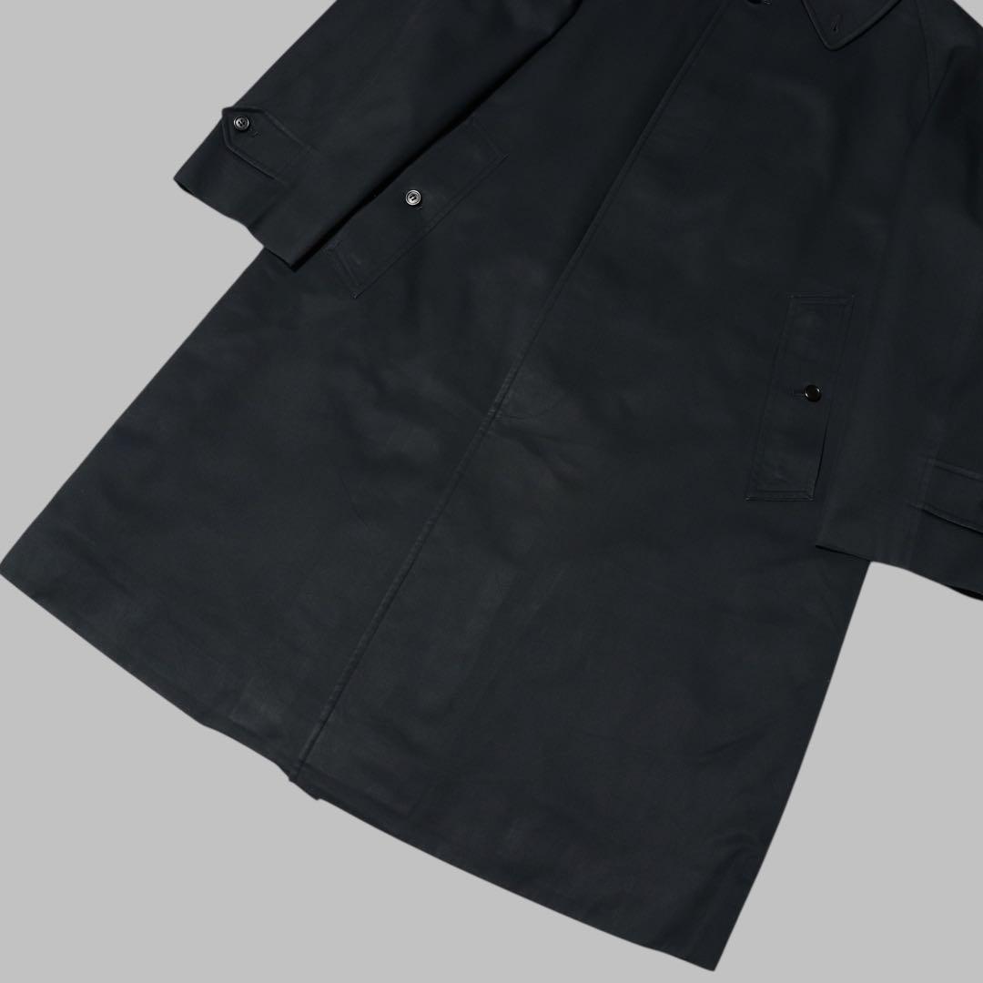 BURBERRY★ステンカラーコート★ノバチェック ライナー★ネイビー★80s