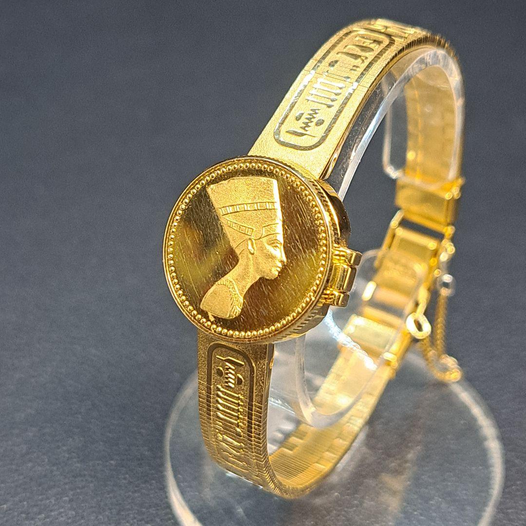 SEIKO　セイコー　黄金のネフェルティティ　ゴールド　時計　極美品　レディース