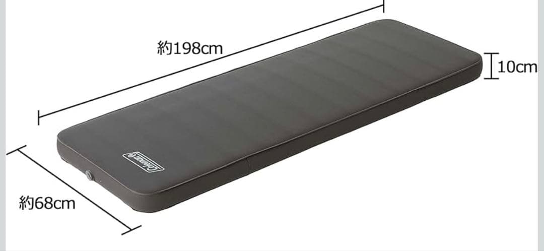 コールマン（Coleman）キャンパーインフレーターマット ハイピーク／シングル