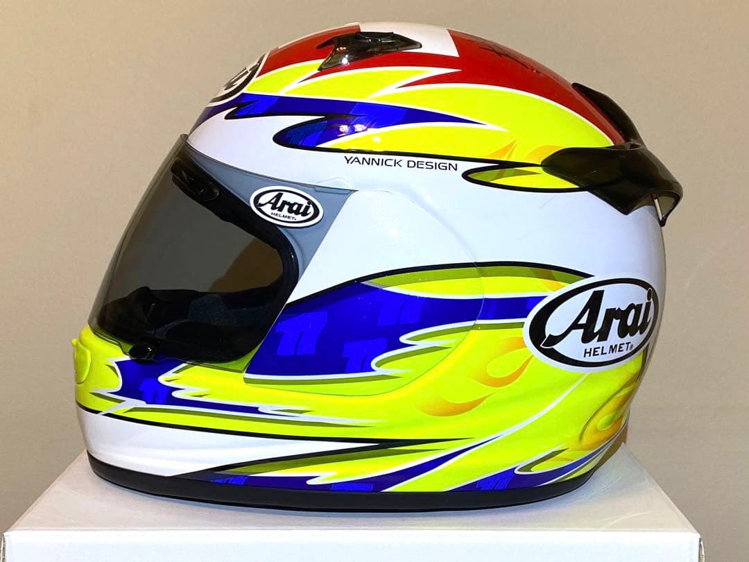 アライ バイク用ヘルメット ドミニク・エガーターサイン入り