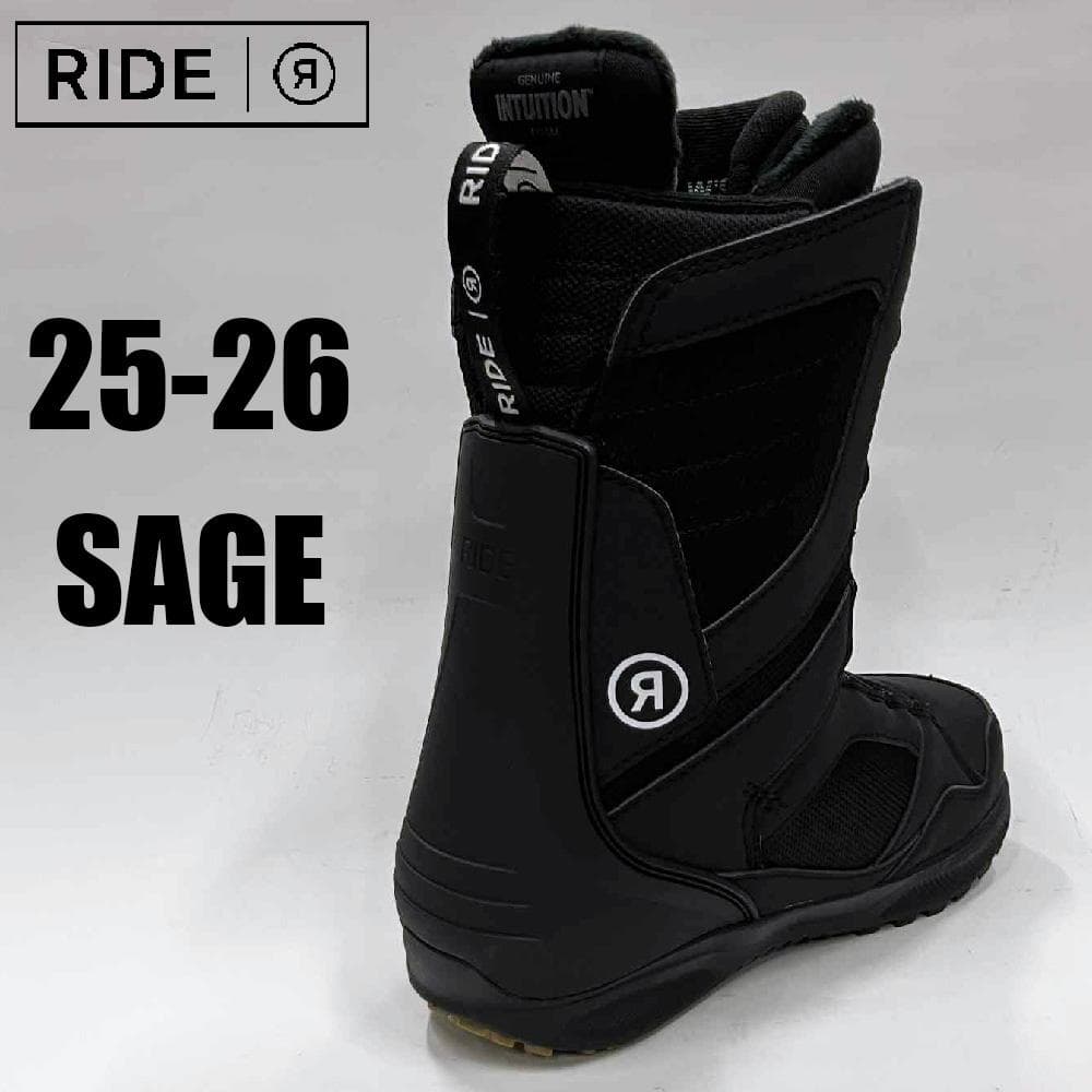 【新品】25-26 RIDE SAGE 24.5cm 女性用スノーボードブーツ
