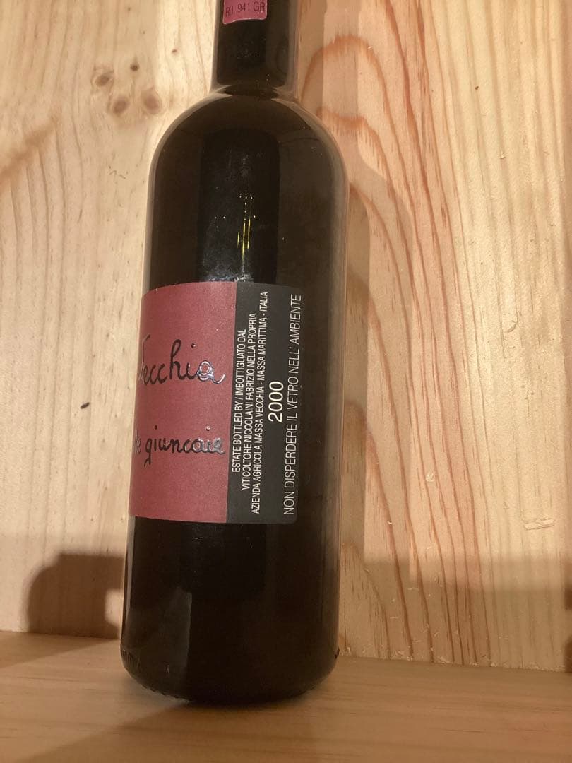 マッサ ヴェッキア　イル・マット・デッレ・ジウンカイエ2000 375ml