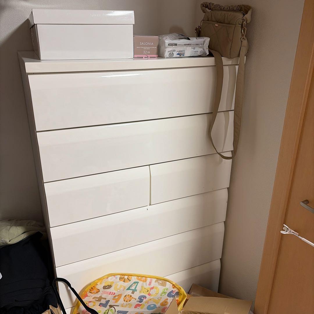 ニトリ ホワイトハィチェスト