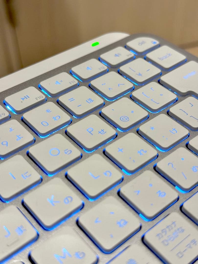 こ*こ様 【美品】ロジクール MX KEYS MINI ホワイト 日本語配列