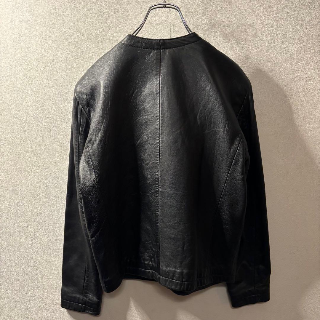 80's 90's vintage オーバーサイズ レザー 本革 ブルゾン